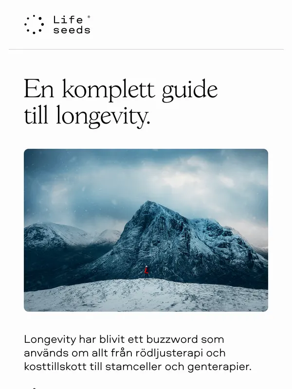 Example of conversion-optimized email design and copy